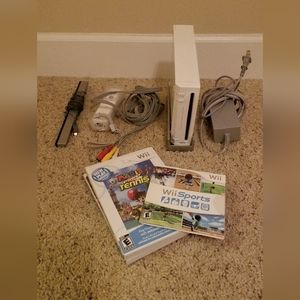 Nintendo Wii game console system Bundle